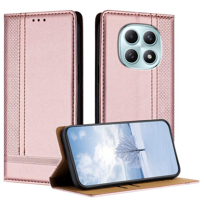 Funda para teléfono de cuero vegano resistente a los arañazos con diseño de costuras, For Xiaomi 17 Max 5G, For Xiaomi 17T Pro 5G, For Xiaomi 17T 5G, For Xiaomi Poco X8 Pro Max 5G, For Xiaomi Poco M8 Pro 5G, For Xiaomi Poco M8 5G, For Xiaomi 17 Ultra  ...