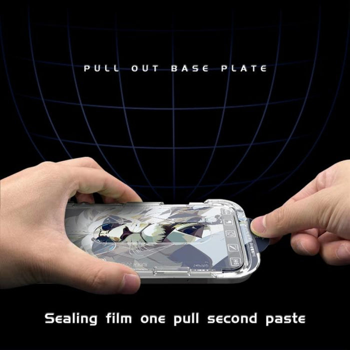 10 unidades de película de vidrio templado HD a prueba de polvo para cajas de fácil instalación, For iPhone 17e / 16e / 14 / 13 Pro, For iPhone 17 Pro Max, For iPhone 17 Pro, For iPhone 17 / 16 Pro, For iPhone Air, For iPhone 16 Pro Max                ...