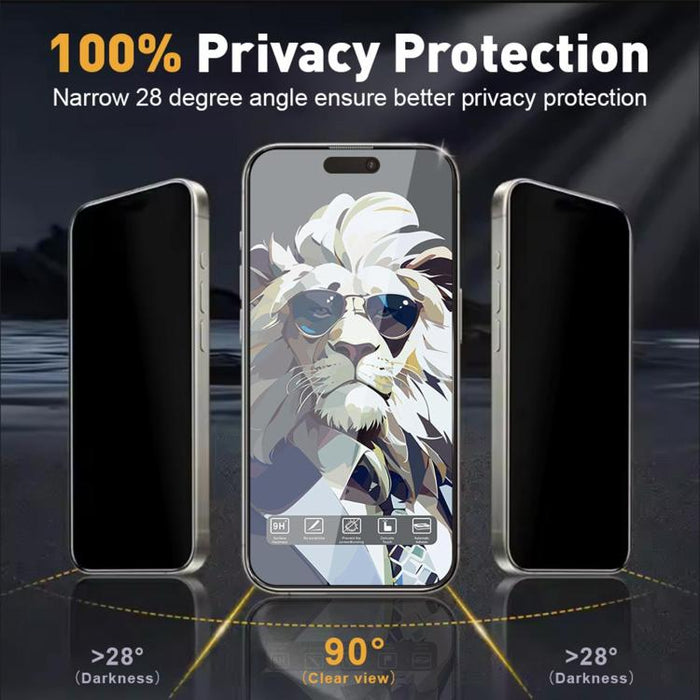 10 láminas de vidrio templado para cajas de fácil instalación, a prueba de polvo y privacidad., For iPhone 17e / 16e / 14 / 13 Pro, For iPhone 17 Pro Max, For iPhone 17 Pro, For iPhone 17 / 16 Pro, For iPhone Air, For iPhone 16 Pro Max                 ...