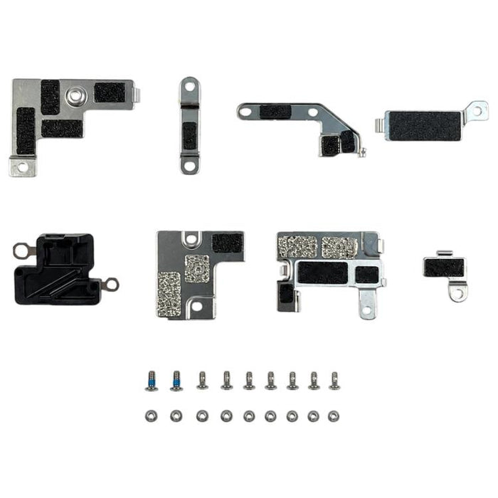 Juego de cubiertas de chapa de hierro para placa base con tornillos, For iPhone 17 Pro, For iPhone 17, For iPhone Air