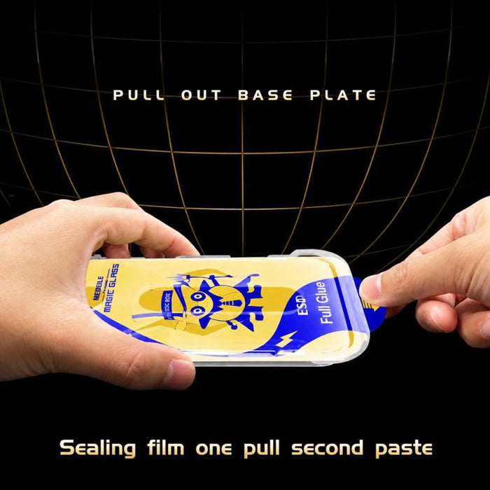 10 unidades de película de vidrio templado HD MEIDELE de fácil instalación para cajas a prueba de polvo, For iPhone 17e / 16e / 14 / 13 Pro, For iPhone 17 Pro Max, For iPhone 17 / 16 Pro, For iPhone 17 Pro, For iPhone Air, For iPhone 16 Pro Max        ...