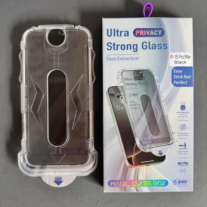 10 unidades de película de vidrio templado USG de fácil instalación, a prueba de polvo, con cobertura total de borde a borde., For iPhone 17e / 16e / 14 / 13 Pro, For iPhone 17 Pro Max, For iPhone 17 Pro, For iPhone 17 / 16 Pro, For iPhone Air         ...