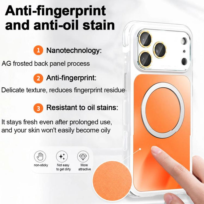 Funda magnética antichoque con airbag AG para teléfono, For iPhone 17 Pro Max, For iPhone 17 Pro, For iPhone 17, For iPhone 16 Pro Max, For iPhone 16 Pro, For iPhone 16
