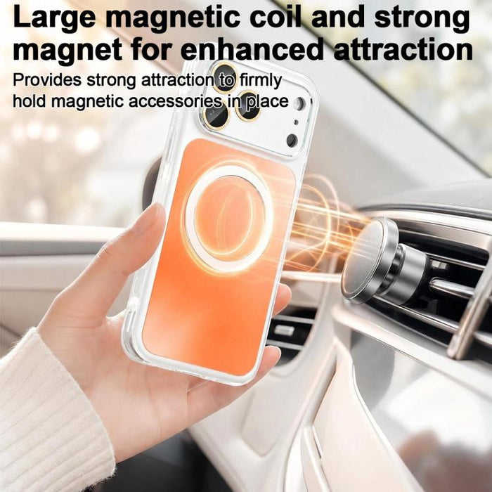 Funda magnética antichoque con airbag AG para teléfono, For iPhone 17 Pro Max, For iPhone 17 Pro, For iPhone 17, For iPhone 16 Pro Max, For iPhone 16 Pro, For iPhone 16