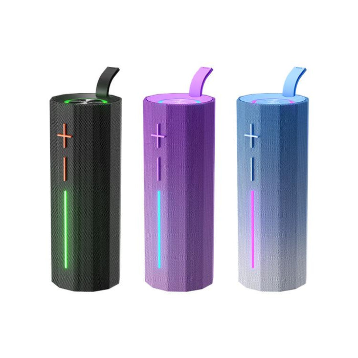 Altavoz Bluetooth inalámbrico portátil WK WD-12 con diseño de cielo estrellado