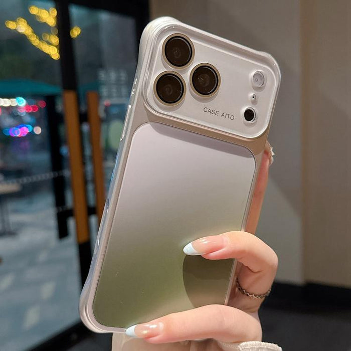 Funda para teléfono con ventana grande, airbag en las cuatro esquinas y diseño degradado, con protector de lente., For iPhone 17 Pro Max, For iPhone 17 Pro, For iPhone 17, For iPhone 16 Pro Max, For iPhone 16 Pro, For iPhone 16, For iPhone 15 Pro Max  ...