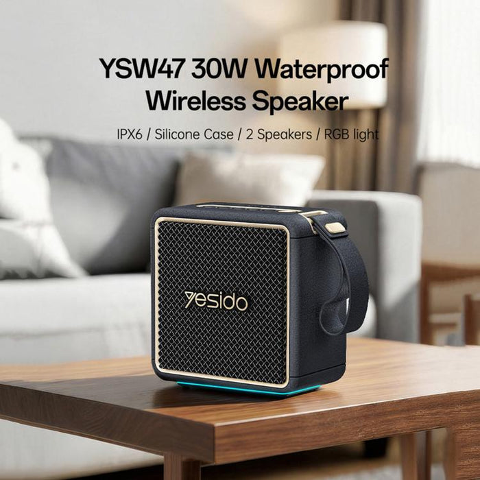 Altavoz Bluetooth portátil de alta potencia Yesido YSW47 de 30 W, YSW47