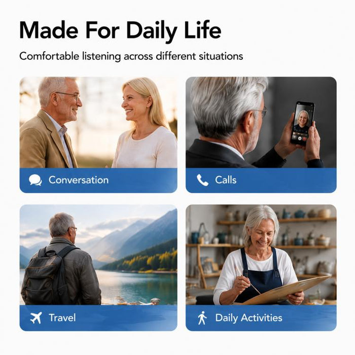Kit de 10 cúpulas semiabiertas para audífonos RIC con diseño de tulipán universal XDcase