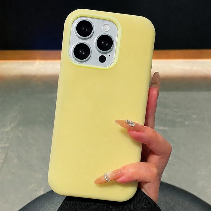 Funda de silicona líquida con textura de piel de helado para teléfono, For iPhone 14, For iPhone 14 Pro, For iPhone 14 Pro Max, For iPhone 13 Pro Max, For iPhone 13