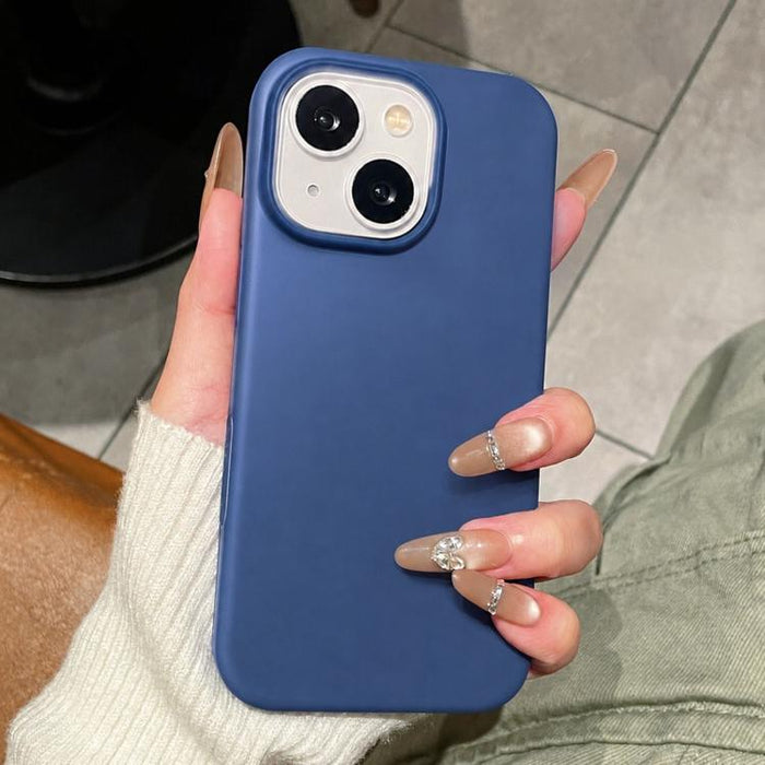 Funda de silicona líquida con textura de piel de helado para teléfono, For iPhone 14, For iPhone 14 Pro, For iPhone 14 Pro Max, For iPhone 13 Pro Max, For iPhone 13
