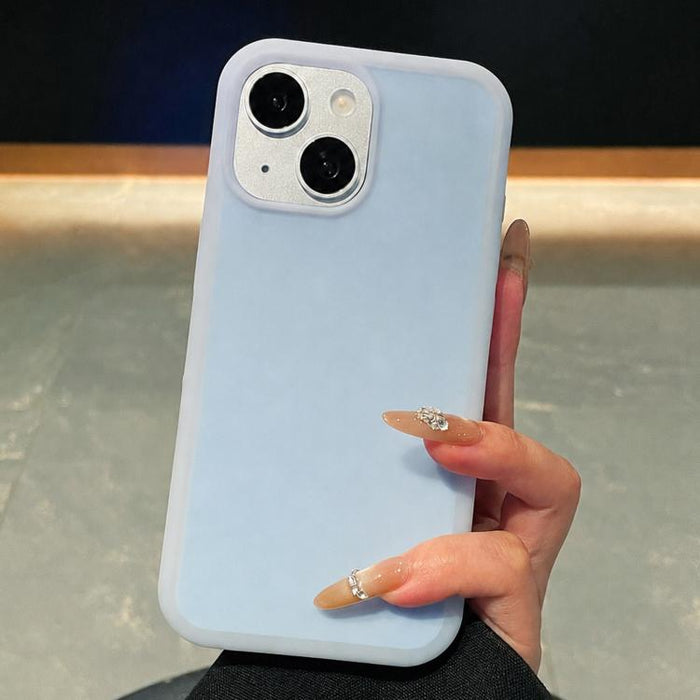 Funda de silicona líquida con textura de piel de helado para teléfono, For iPhone 14, For iPhone 14 Pro, For iPhone 14 Pro Max, For iPhone 13 Pro Max, For iPhone 13