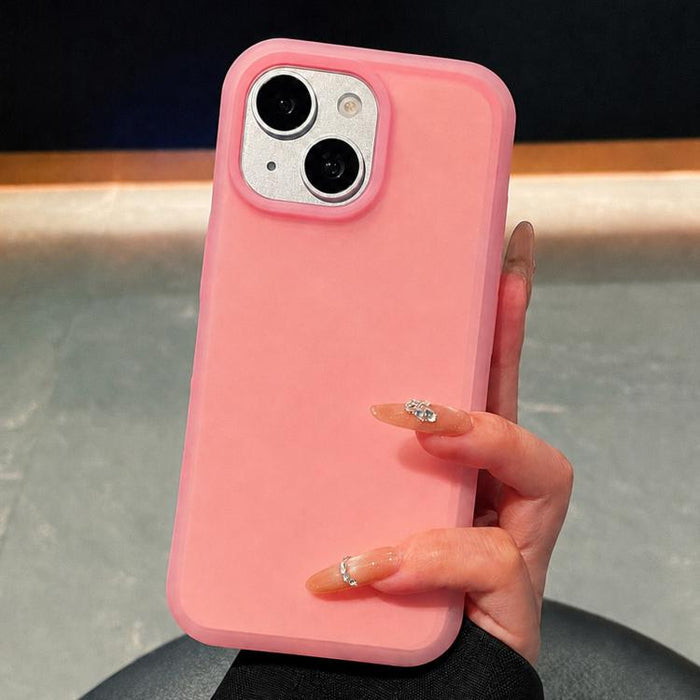 Funda de silicona líquida con textura de piel de helado para teléfono, For iPhone 14, For iPhone 14 Pro, For iPhone 14 Pro Max, For iPhone 13 Pro Max, For iPhone 13