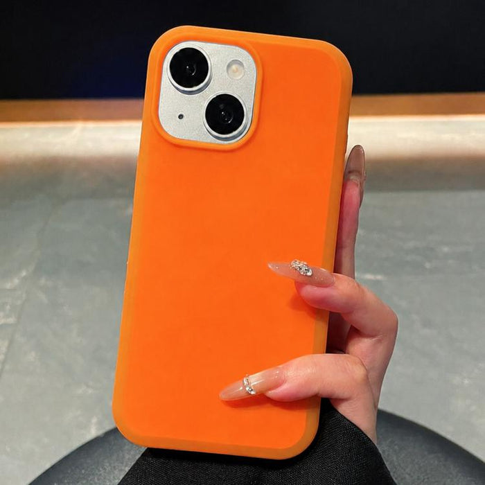 Funda de silicona líquida con textura de piel de helado para teléfono, For iPhone 14, For iPhone 14 Pro, For iPhone 14 Pro Max, For iPhone 13 Pro Max, For iPhone 13