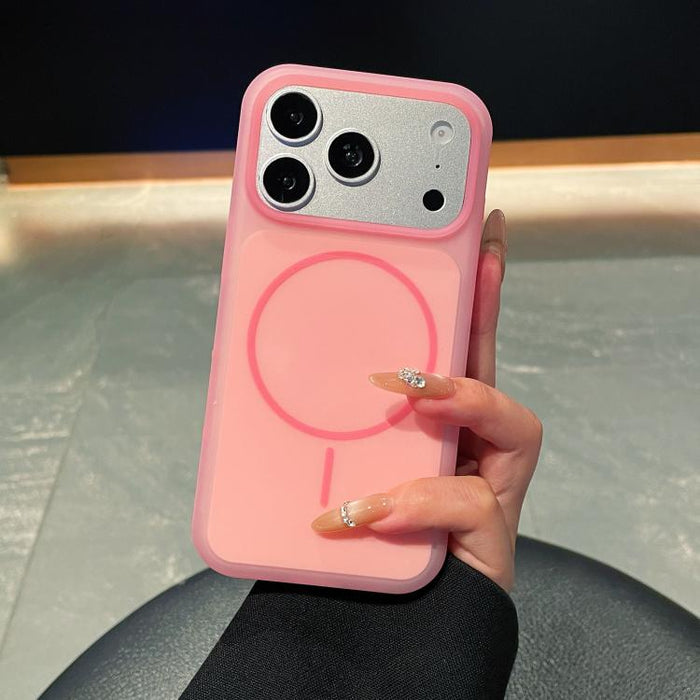 Funda magnética para teléfono de silicona líquida con textura de helado y círculos finos, For iPhone 17 Pro Max, For iPhone 17 Pro, For iPhone 17, For iPhone 16 Pro Max, For iPhone 16 Pro, For iPhone 16, For iPhone 15 Pro Max, For iPhone 15 Pro        ...