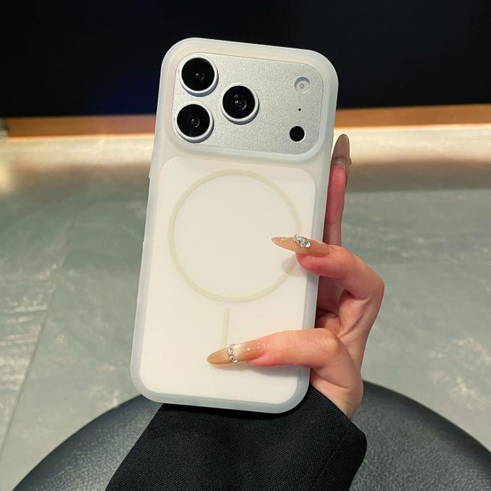 Funda magnética para teléfono de silicona líquida con textura de helado y círculos finos, For iPhone 17 Pro Max, For iPhone 17 Pro, For iPhone 17, For iPhone 16 Pro Max, For iPhone 16 Pro, For iPhone 16, For iPhone 15 Pro Max, For iPhone 15 Pro        ...