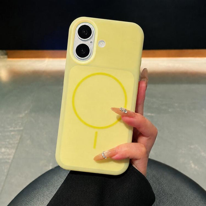 Funda magnética para teléfono de silicona líquida con textura de helado y círculos finos, For iPhone 17 Pro Max, For iPhone 17 Pro, For iPhone 17, For iPhone 16 Pro Max, For iPhone 16 Pro, For iPhone 16, For iPhone 15 Pro Max, For iPhone 15 Pro        ...