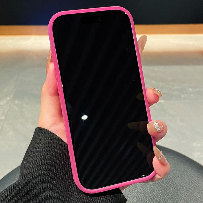 Funda magnética para teléfono de silicona líquida con textura de helado y círculos finos, For iPhone 17 Pro Max, For iPhone 17 Pro, For iPhone 17, For iPhone 16 Pro Max, For iPhone 16 Pro, For iPhone 16, For iPhone 15 Pro Max, For iPhone 15 Pro        ...