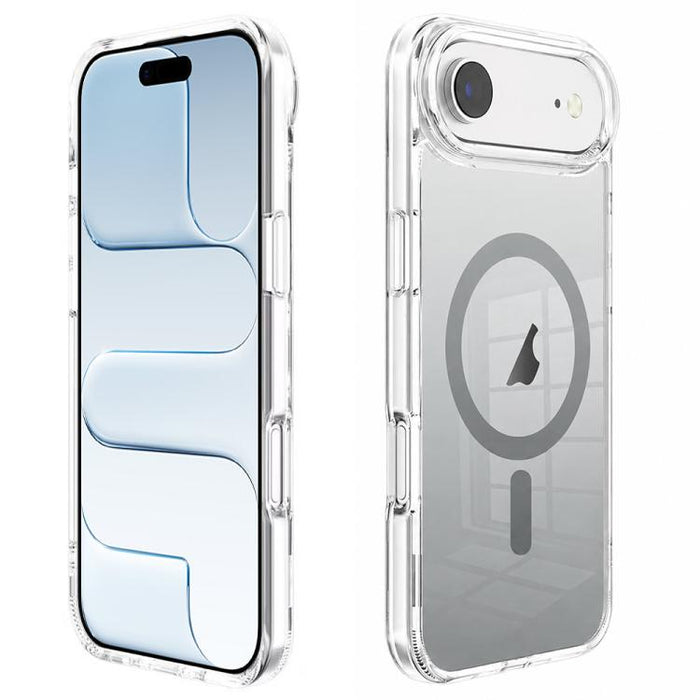 Funda para teléfono MagSafe de PC transparente con degradado, For iPhone 17 Pro Max, For iPhone 17 Pro, For iPhone 17, For iPhone Air, For iPhone 12, For iPhone 12 Pro Max, For iPhone 12 Pro, For iPhone 11