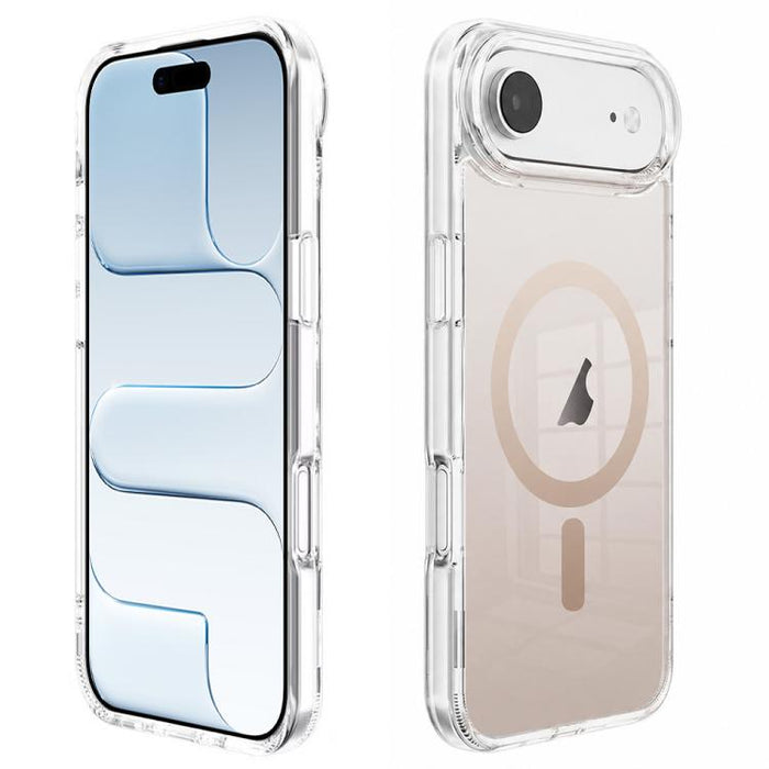 Funda para teléfono MagSafe de PC transparente con degradado, For iPhone 17 Pro Max, For iPhone 17 Pro, For iPhone 17, For iPhone Air, For iPhone 12, For iPhone 12 Pro Max, For iPhone 12 Pro, For iPhone 11