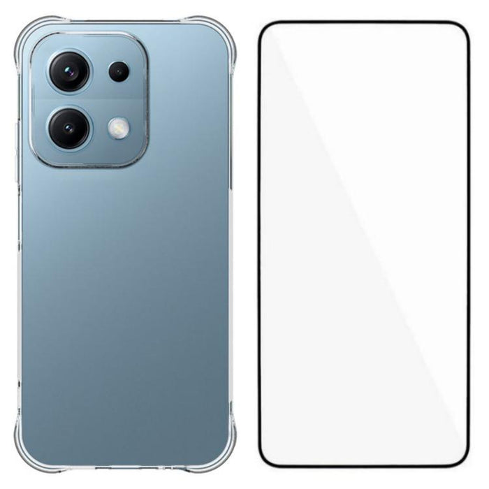 Funda protectora transparente de TPU con cuatro esquinas y protector de pantalla WANLONFENG, For Redmi A7 Pro 4G 171mm / Poco C85x 5G, For Redmi 15a 5G, For Redmi Turbo 5 Max / Poco X8 Pro Max 5G, For Redmi Turbo 5 / Xiaomi Poco X8 Pro 5G              ...