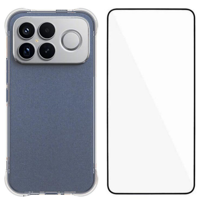Funda protectora transparente de TPU con cuatro esquinas y protector de pantalla WANLONFENG, For Redmi A7 Pro 4G 171mm / Poco C85x 5G, For Redmi 15a 5G, For Redmi Turbo 5 Max / Poco X8 Pro Max 5G, For Redmi Turbo 5 / Xiaomi Poco X8 Pro 5G              ...