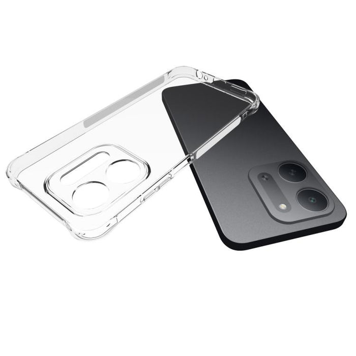 Funda protectora transparente de TPU con cuatro esquinas y protector de pantalla WANLONFENG, For Redmi A7 Pro 4G 171mm / Poco C85x 5G, For Redmi 15a 5G, For Redmi Turbo 5 Max / Poco X8 Pro Max 5G, For Redmi Turbo 5 / Xiaomi Poco X8 Pro 5G              ...