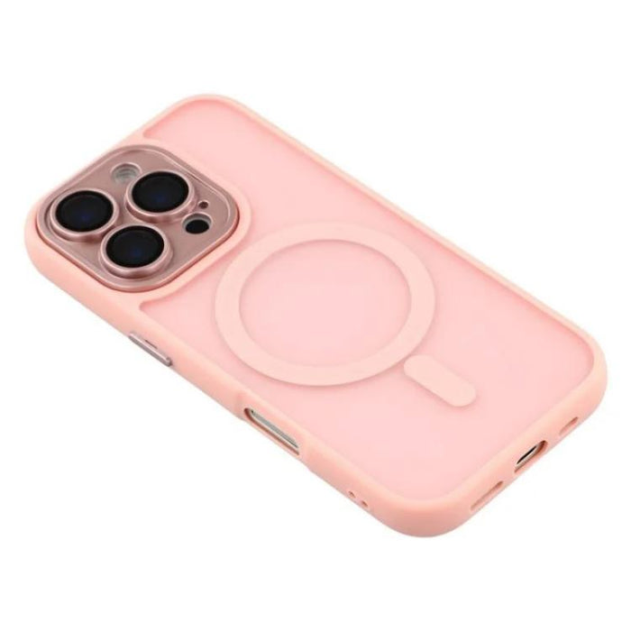 Funda para teléfono híbrida de PC y TPU magnética con tacto de piel WANLONFENG con protector de pantalla, For iPhone 13 Pro, For iPhone 13