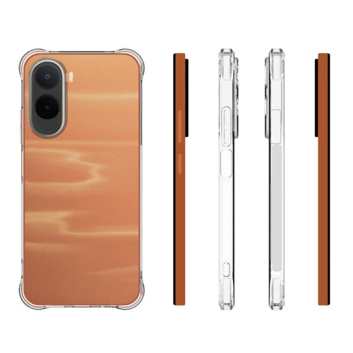Funda protectora transparente de TPU a prueba de golpes en las cuatro esquinas para teléfono WANLONFENG con 2 protectores de pantalla., For Redmi A7 Pro 4G 171mm / Poco C85x 5G, For Redmi 15a 5G, For Redmi Turbo 5 Max / Poco X8 Pro Max 5G              ...