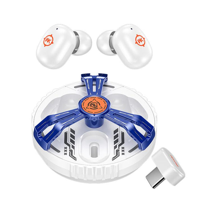 Auriculares Bluetooth para juegos WK Beluga S6 Pioneer 2.4G de metal