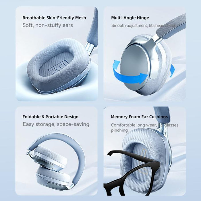 Auriculares Bluetooth supraaurales con cancelación de ruido EL-GT5