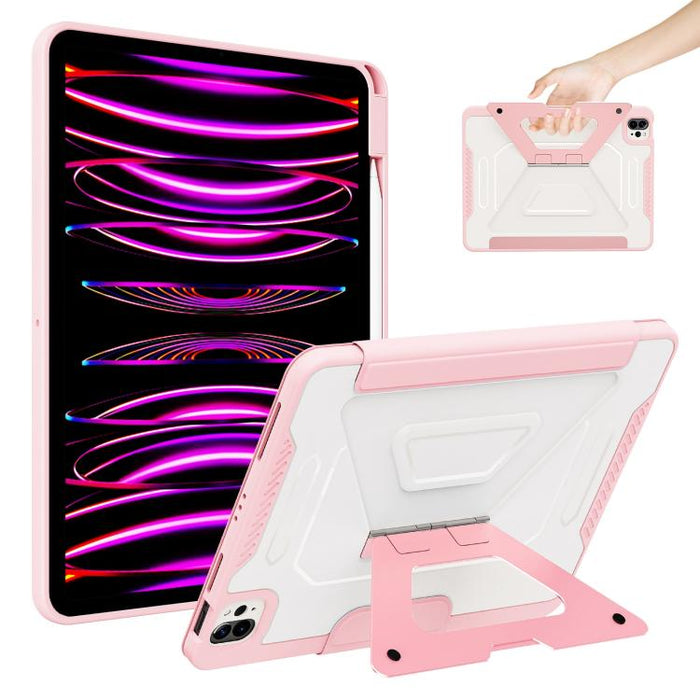 Funda plegable triple de piel vegana con soporte pivotante y ranura para lápiz., For iPad Air 11 2026 / 2025 / 2024, For iPad 2025 / 2022