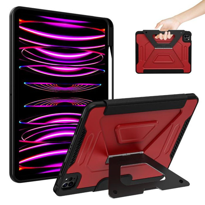 Funda plegable triple de piel vegana con soporte pivotante y ranura para lápiz., For iPad Air 11 2026 / 2025 / 2024, For iPad 2025 / 2022