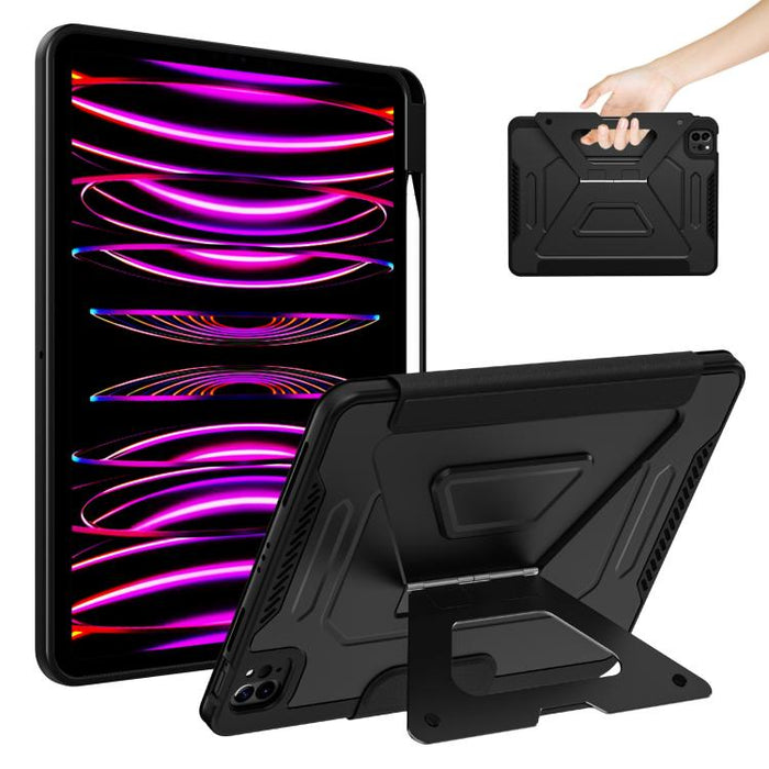 Funda plegable triple de piel vegana con soporte pivotante y ranura para lápiz., For iPad Air 11 2026 / 2025 / 2024, For iPad 2025 / 2022