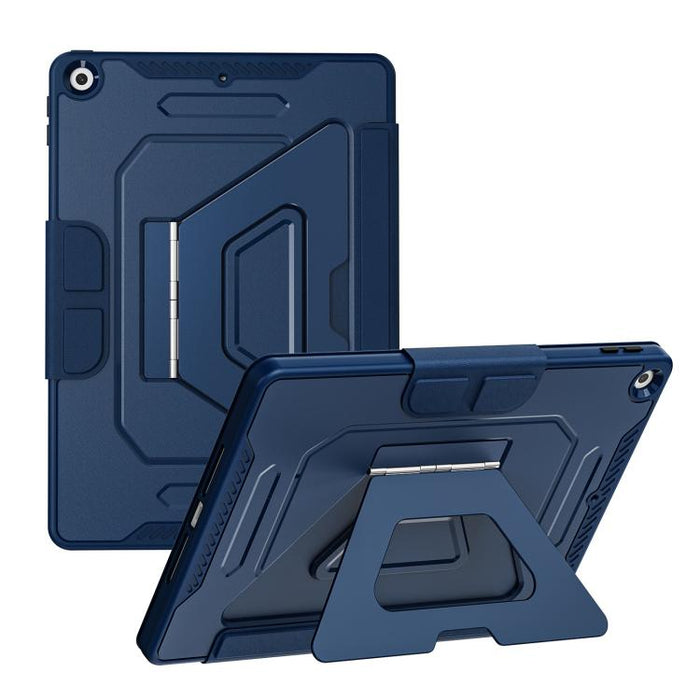 Funda plegable de piel vegana con soporte pivotante triple para tablet., For iPad 10.2 2021 / 2020 / 2019