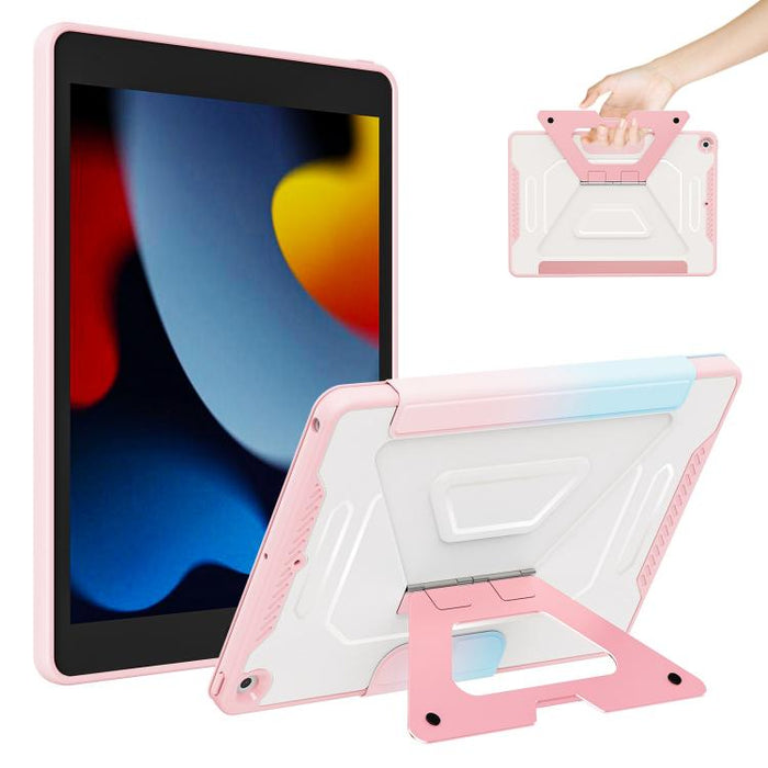 Funda plegable de piel vegana con soporte pivotante triple para tablet., For iPad 10.2 2021 / 2020 / 2019