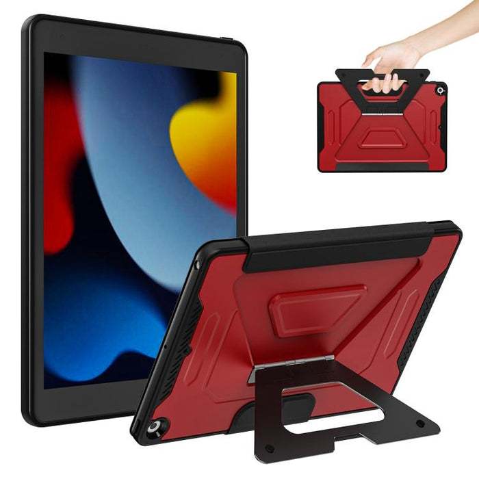 Funda plegable de piel vegana con soporte pivotante triple para tablet., For iPad 10.2 2021 / 2020 / 2019