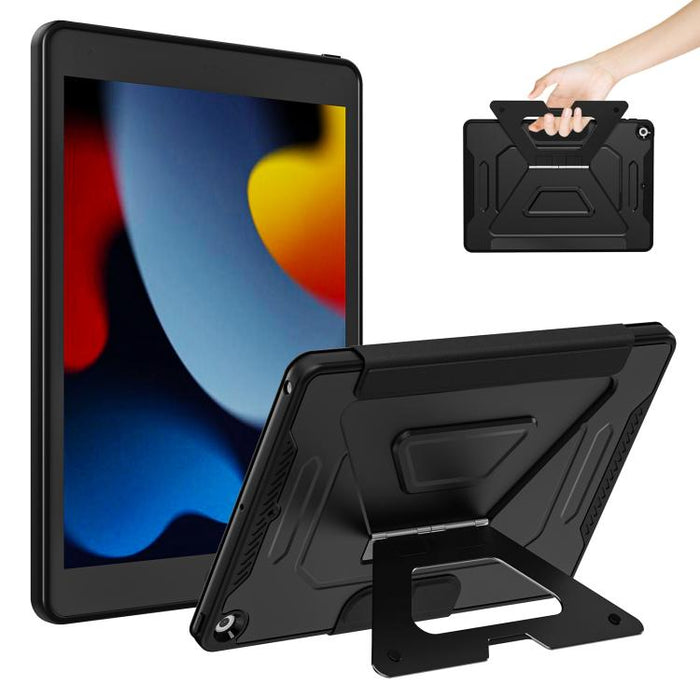 Funda plegable de piel vegana con soporte pivotante triple para tablet., For iPad 10.2 2021 / 2020 / 2019