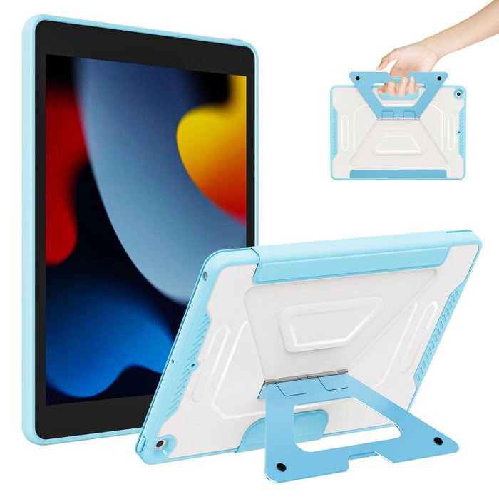 Funda plegable de piel vegana con soporte pivotante triple para tablet., For iPad 10.2 2021 / 2020 / 2019