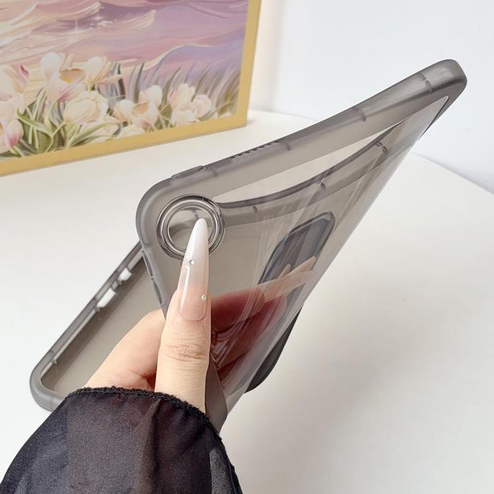 Funda semitransparente de TPU a prueba de golpes para tablet con soporte, For Xiaomi Redmi Pad 2 SE 9.7 2026, For Xiaomi Redmi K Pad 2 8.8 2026
