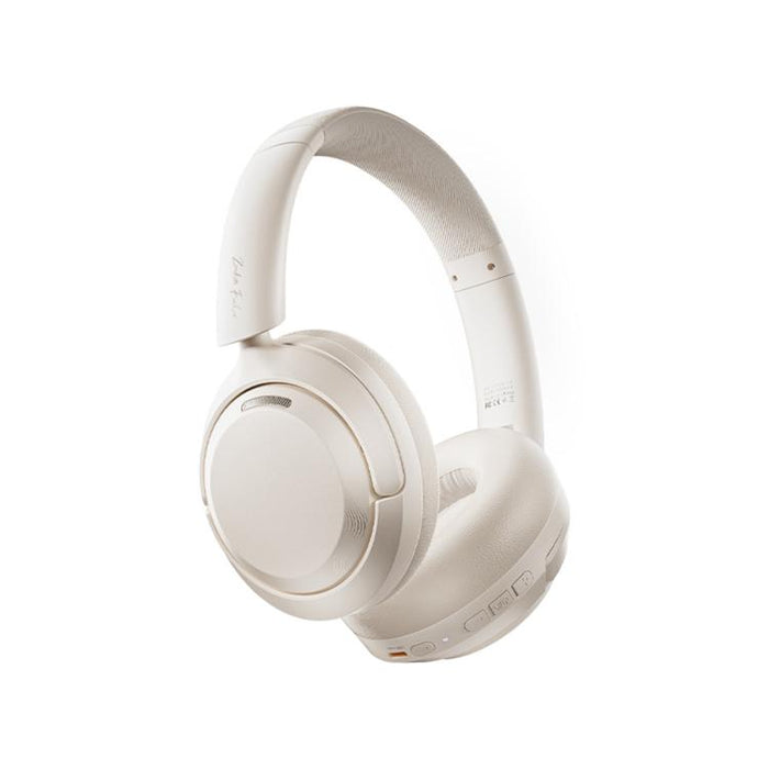 Auriculares inalámbricos Bluetooth V10 con cancelación activa de ruido y ajuste supraaural.