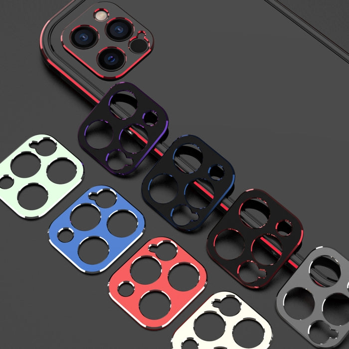 Protector de lente de la serie Aurora + estuche protector con marco de metal, For iPhone 12 mini, For iPhone 12, For iPhone 12 Pro Max