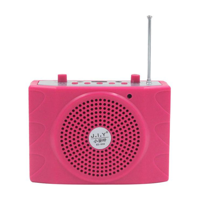 Amplificador de voz portátil Bluetooth KU-898 para enseñanza, US Plug, EU Plug, UK Plug