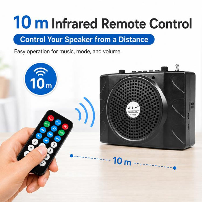 Amplificador de voz portátil Bluetooth KU-898 para enseñanza, US Plug, EU Plug, UK Plug