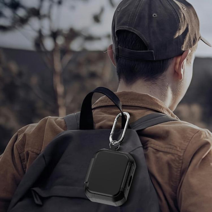Soporte plegable, funda protectora antigolpes para auriculares con espejo, For AirPods Pro 3, For AirPods Pro 2