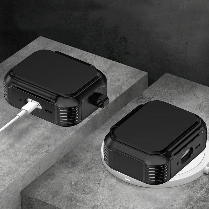 Soporte plegable, funda protectora antigolpes para auriculares con espejo, For AirPods Pro 3, For AirPods Pro 2