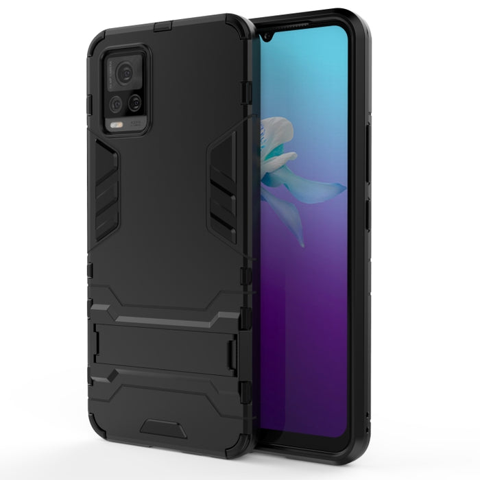Funda protectora PC + TPU a prueba de golpes con soporte, For vivo V20, For Xiaomi MI 10T Pro