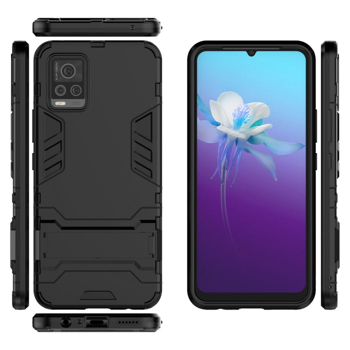 Funda protectora PC + TPU a prueba de golpes con soporte, For vivo V20, For Xiaomi MI 10T Pro