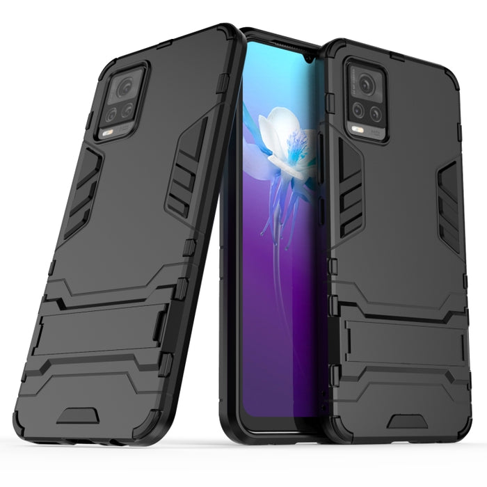 Funda protectora PC + TPU a prueba de golpes con soporte, For vivo V20, For Xiaomi MI 10T Pro