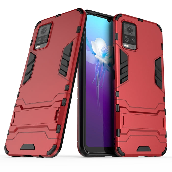 Funda protectora PC + TPU a prueba de golpes con soporte, For vivo V20, For Xiaomi MI 10T Pro