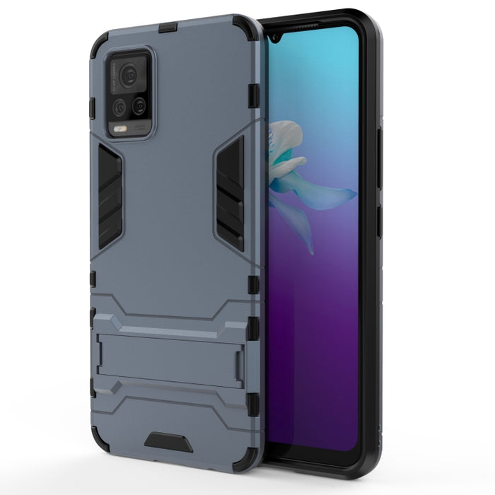 Funda protectora PC + TPU a prueba de golpes con soporte, For vivo V20, For Xiaomi MI 10T Pro